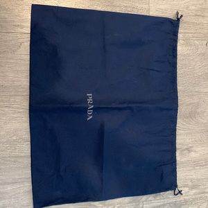 Authentic New Prada Dust Bag sz 19.5/15